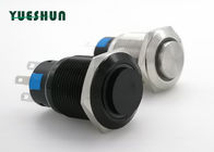 High Head 19mm Push Button , Automotive Push Button Switches Ring LED Light