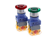 22mm Mounting Hole Emergency Stop Button Illuminated Normally Open Normally Closed