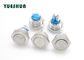 China Normal Open Stainless Steel Push Button , Anti Vandal Push Button Switch Waterproof exporter