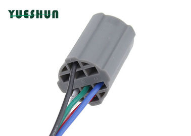China Illuminated Push Button Switch Socket Plug Flame Retardant 5 Pin 30cm Wire Pigtail distributor