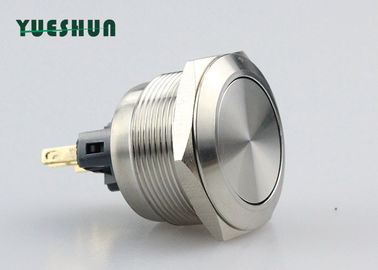 China 25mm Round Momentary Push Button , Momentary Contact Push Button Switch distributor