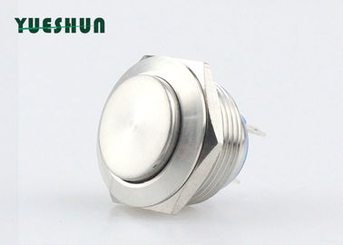 China High Head 19mm Metal Push Button , Micro Momentary Push Button Switch Waterproof distributor