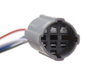 Light Push Button Switch Socket Plug For 19mm Mounting Hole 5 Pin 15cm Wire Pigtail