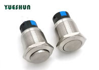 Round Stainless Steel Push Button IP67 1NO 1NC Momentary Latching Contact