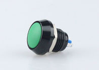 Normally Open Panel Mount Push Button , IP65 Momentary Push Button Switch