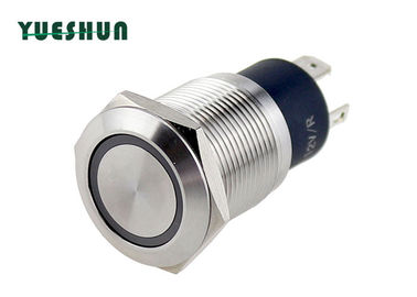 China 316 Stainless Steel Push Button Switch Anti Vandal Protected Against Dust factory