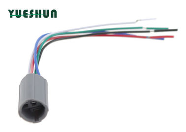 China Light Push Button Switch Socket Plug For 19mm Mounting Hole 5 Pin 15cm Wire Pigtail distributor