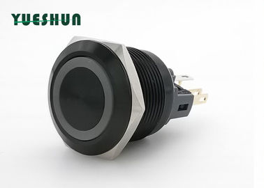 China LED Illuminated Aluminum Push Button Switch Good Press Performance distributor