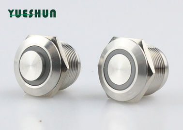 China Heavy Duty Momentary Push Button Corrosion Resistant 19mm Panel Mounting factory
