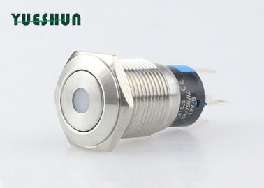 China Illuminated Push Button Reset Switch Panel Mount 110V 220V Dot Type distributor