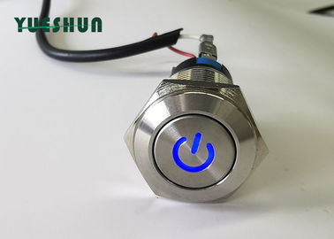 China Car Illuminated Push Button Switch Power Type Easy Assemble Long Service Life factory